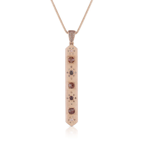 knockout neutral pink tourmaline, champagne diamond sis, rose gold <span class='visuallyhidden'>Call or text 323-404-2959 if you need shopping assistance.</span>